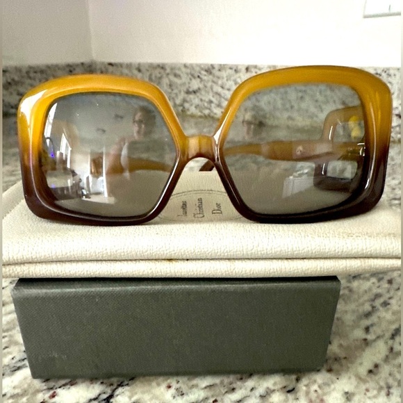 1960s Vintage DIOR โCD โ OPTYL Sunglasses- ONE OF A KIND- DEADSTOCK - Picture 1 of 14